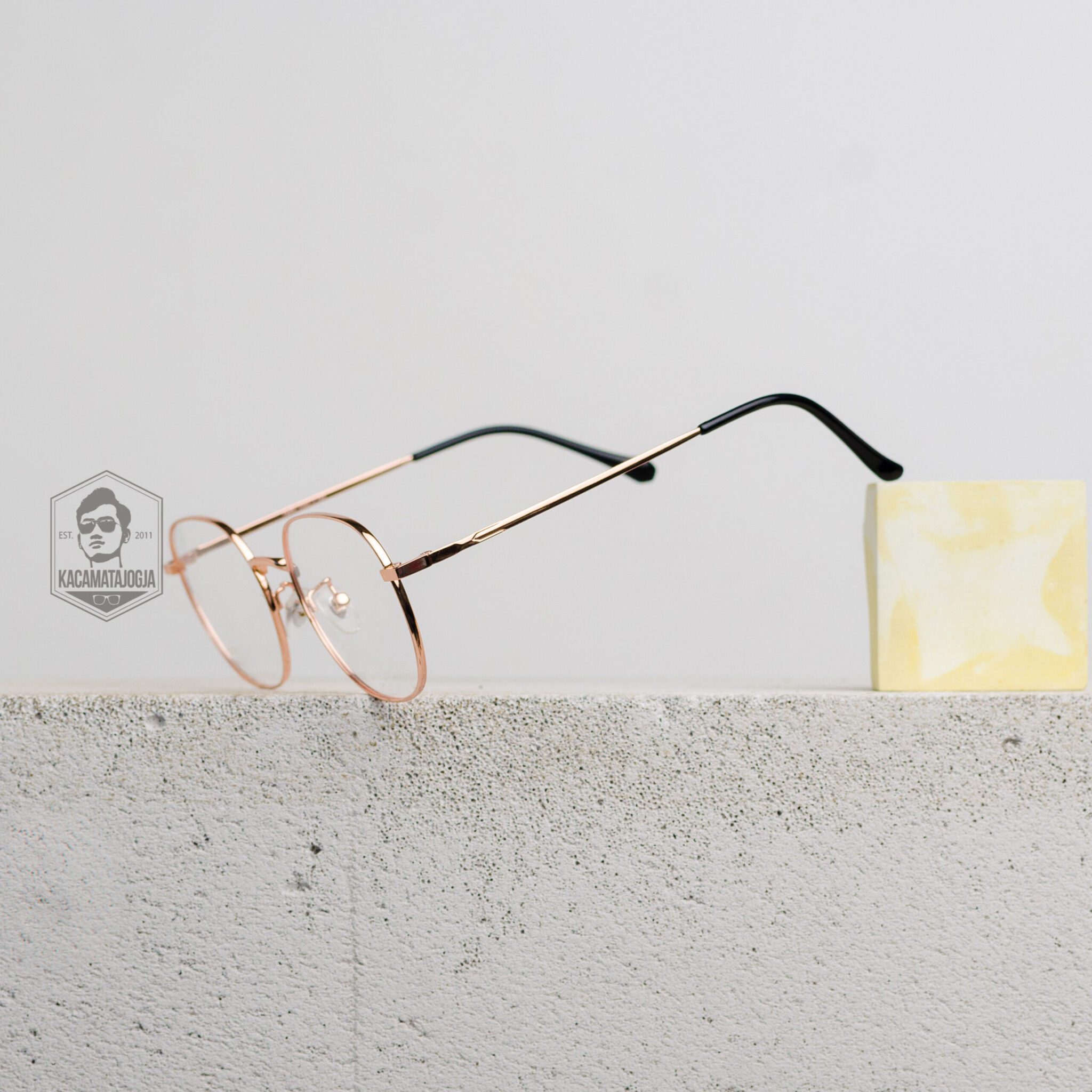 Kacamata Kotak Full Besi Harga Terjangkau - KO 33010 - Image 3