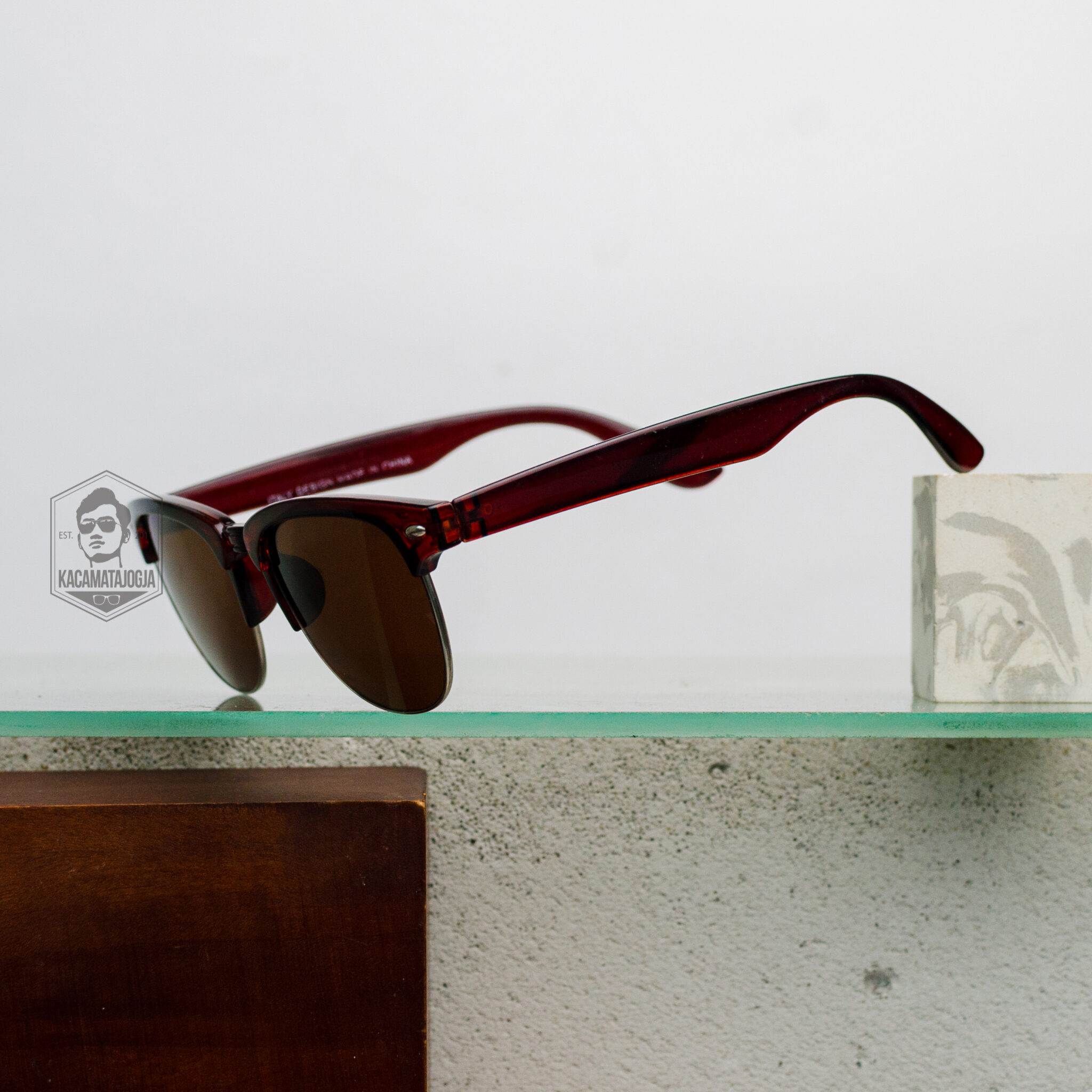 Sunglasses Clubmaster Oval Simple - UC 021 - Image 3